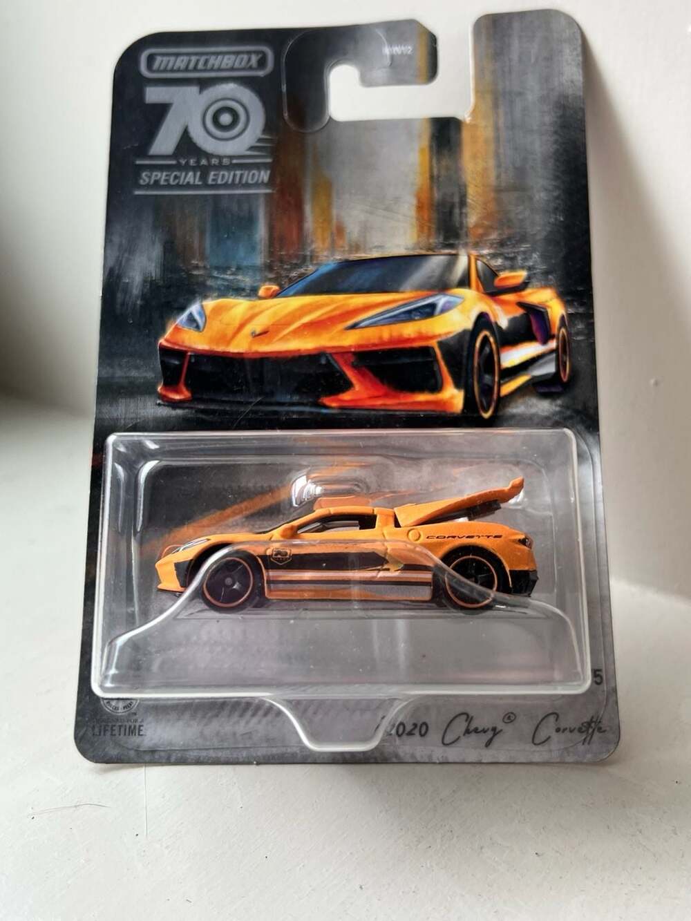 Matchbox Moving Parts 2020 Chevy Corvette 70 Years Special Edition